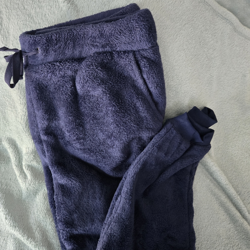 Old Navy Fuzzy  Joggers - Navy Blue